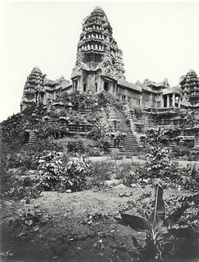 The Temple of Angkor Wat, completed c.1150 by Cambodian School